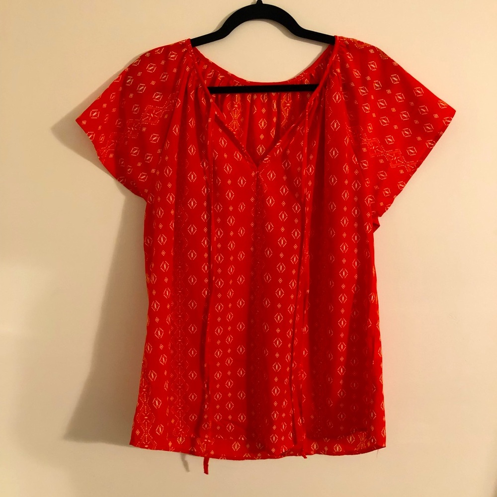 Women’s Short Sleeved Blouse